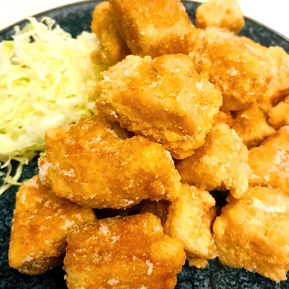 お肉じゃないよ！高野豆腐の唐揚げ😁|だまさん