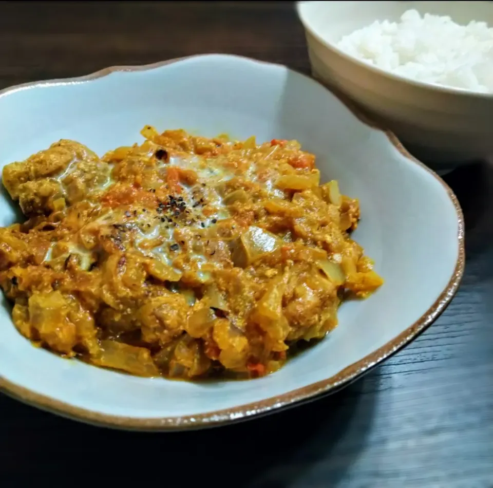 ヨーグルトでバターチキンカレー風|chiroruさん