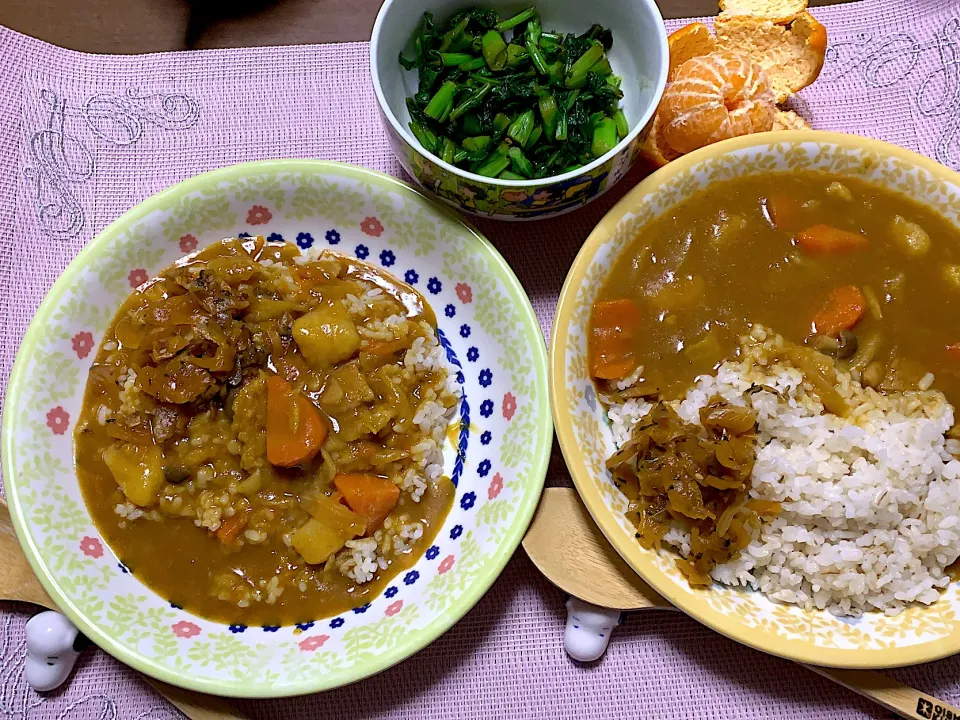 福神漬け＆カレーライス♪晩ごはん~(^^)♡|Mieco 12943さん