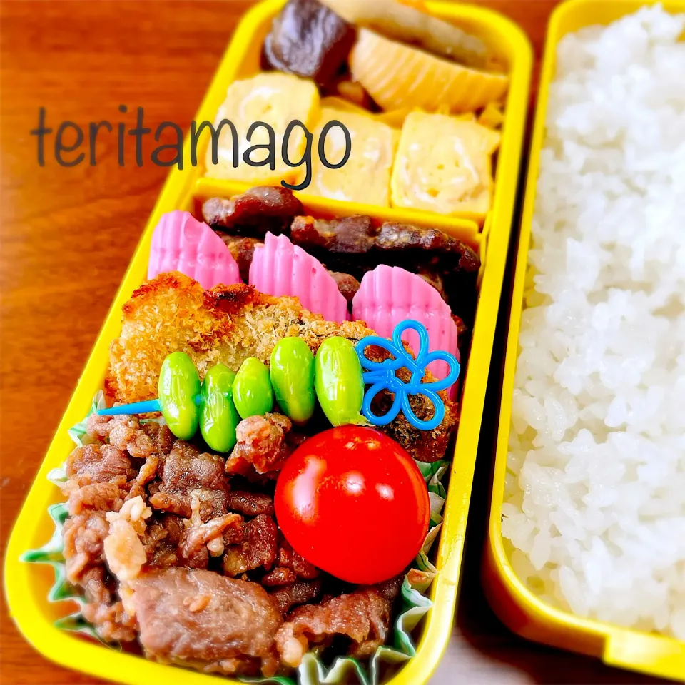 Snapdishの料理写真:お弁当|teritamagoさん