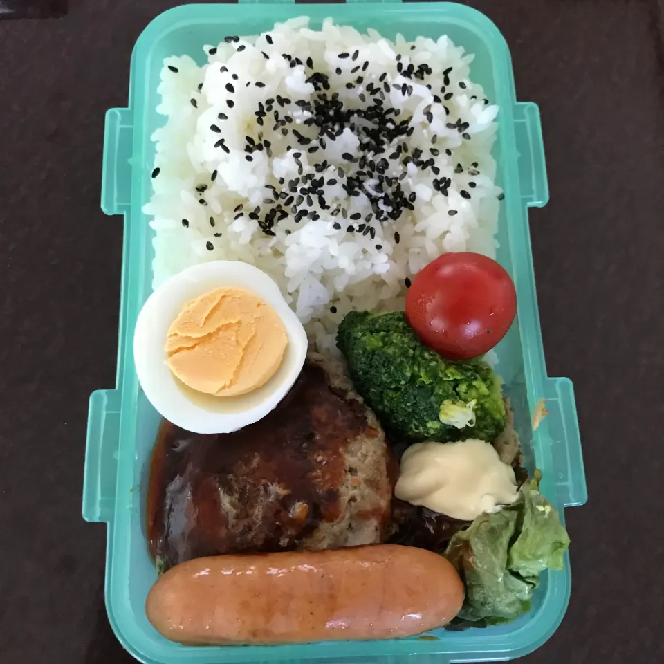 ハンバーグ弁当🍱|純さん