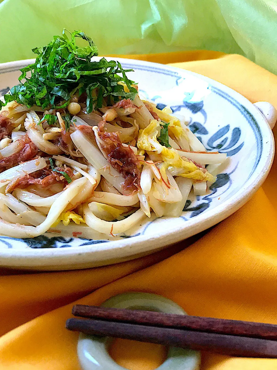 コンビーフで和風焼うどん🥢|サミカさん