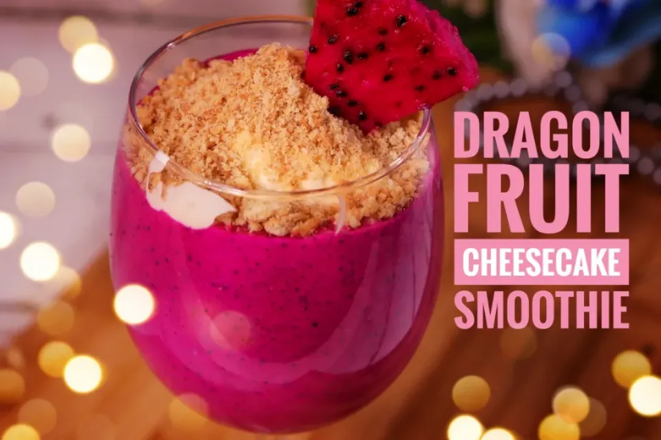 Dragon fruit smoothie|Tushinさん