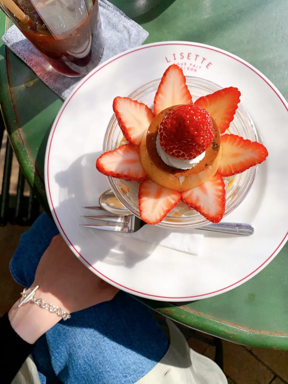 苺のプリン・ア・ラ・モード🍮🍓🥄🥰|leeさん