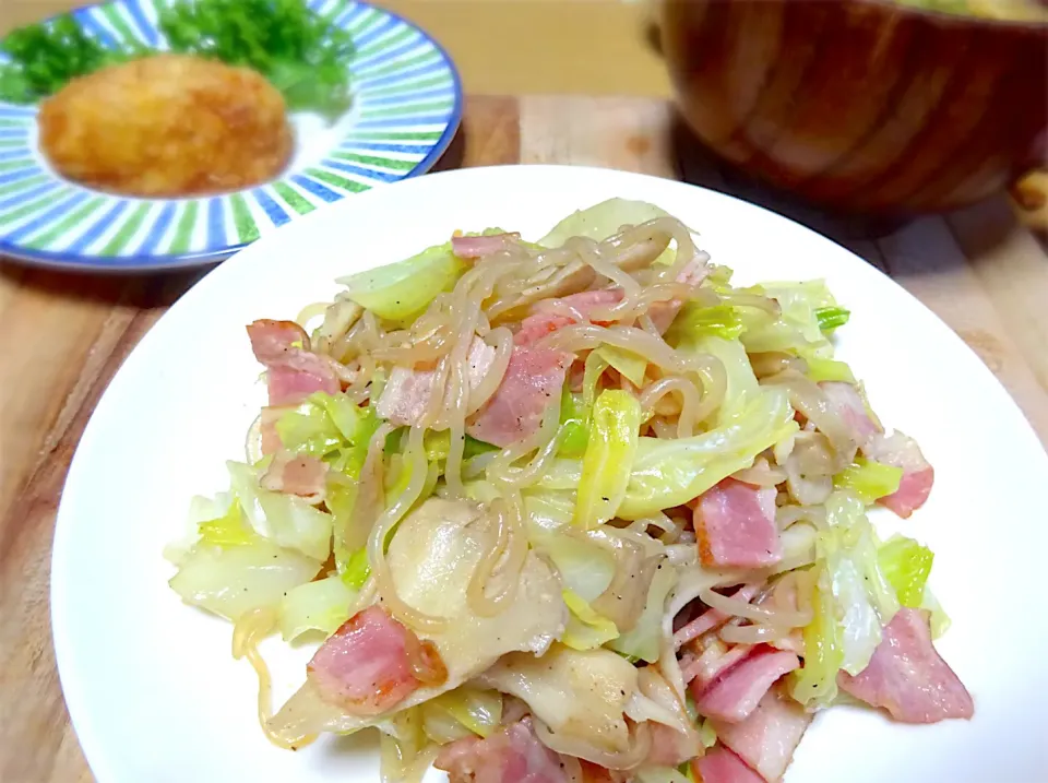 🍝しらたき使用のパスタ🍝超痩せ麺【リュウジのバズレシピ】様より|みずはらさん