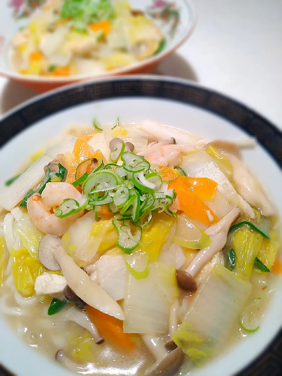 Snapdishの料理写真:海鮮中華あんかけうどん！🦐|まめころさん