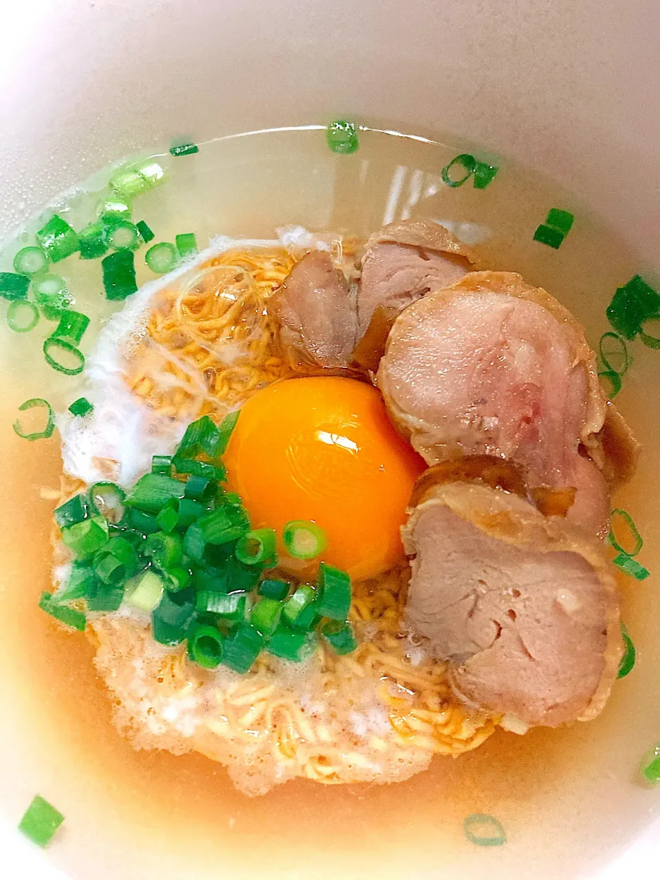 ダブルチキンラーメン🍜|しろこ🐾໊さん