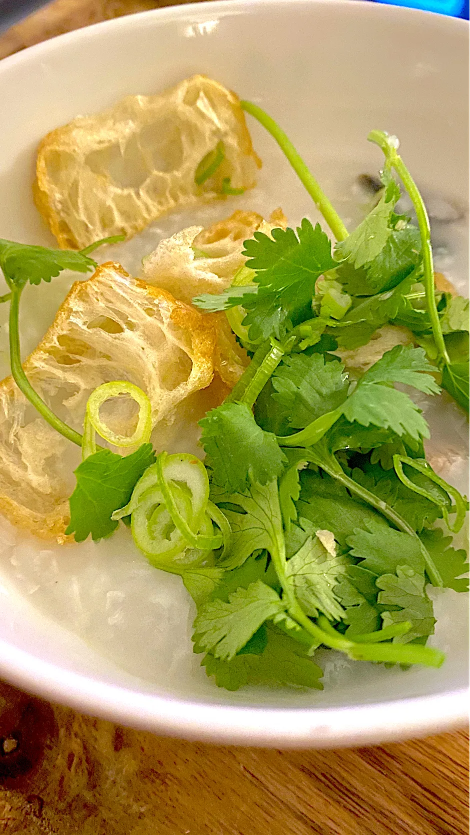 皮蛋咸肉粥/ Pork porridge with preserved eggs|女神さん