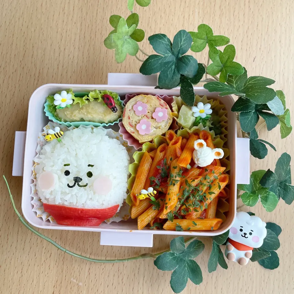 Snapdishの料理写真:2/22❤︎娘のお弁当❤︎|Makinsさん