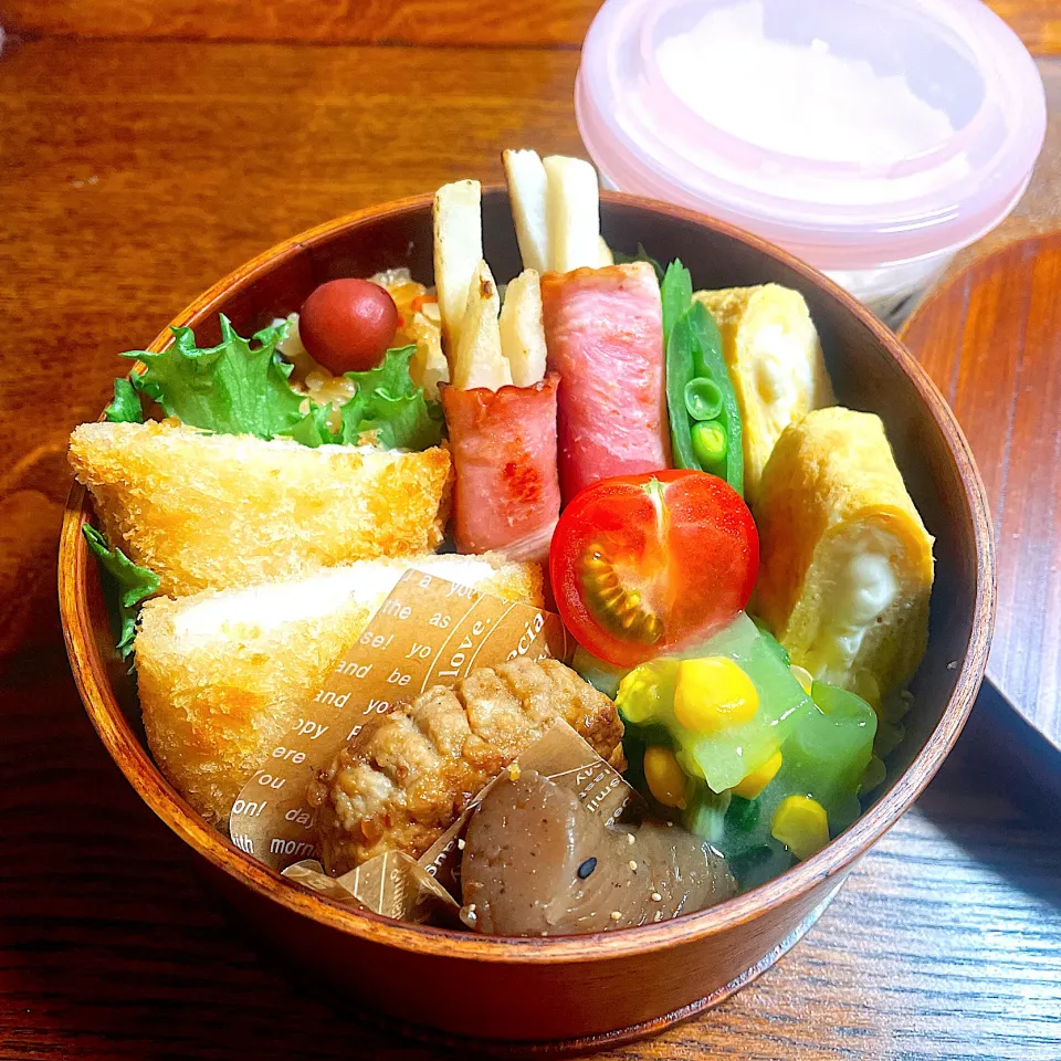 🙂ささみチーズカツ弁当🙂|Laniさん