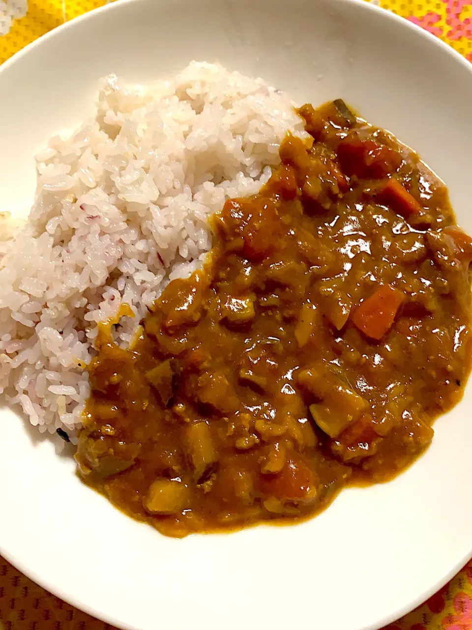 茄子🍆入りキーマカレー🍛|掛谷節子さん