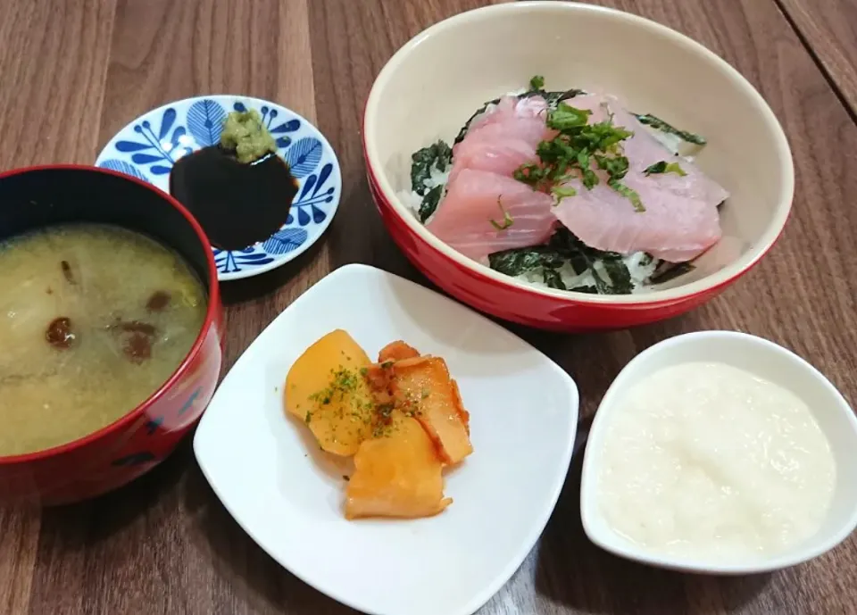 びんとろの山かけ丼|ゆりちさん