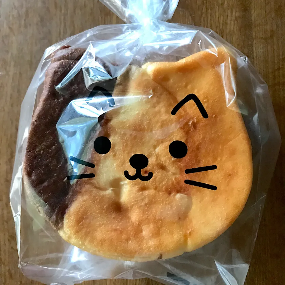 Snapdishの料理写真:猫の日😻いつかのネコパン🍞|あやちゃんママさん