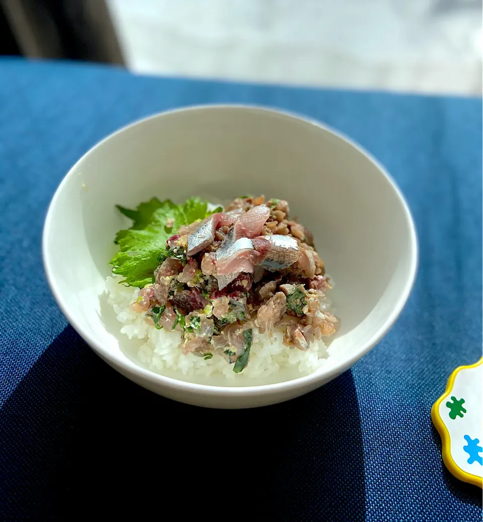 鯵と鰯のたたき丼|のりーさん