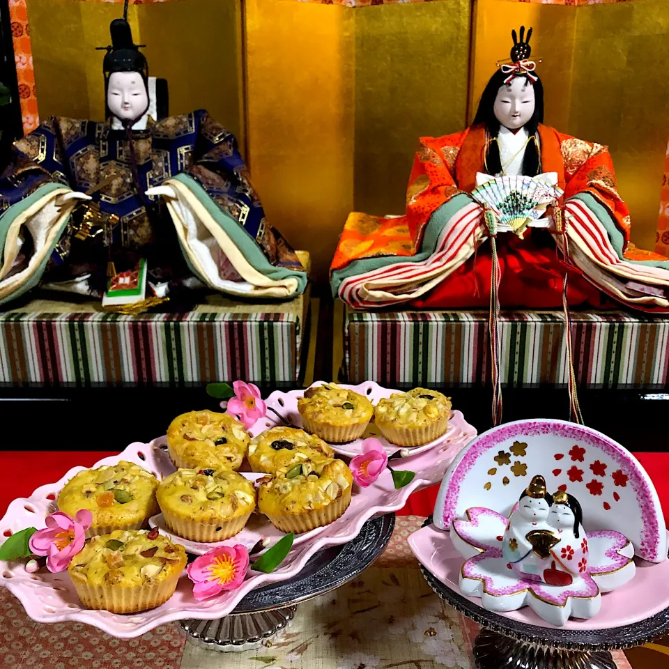 糀甘酒フルグラ🥜ナッツマフィン🎎|henryさん