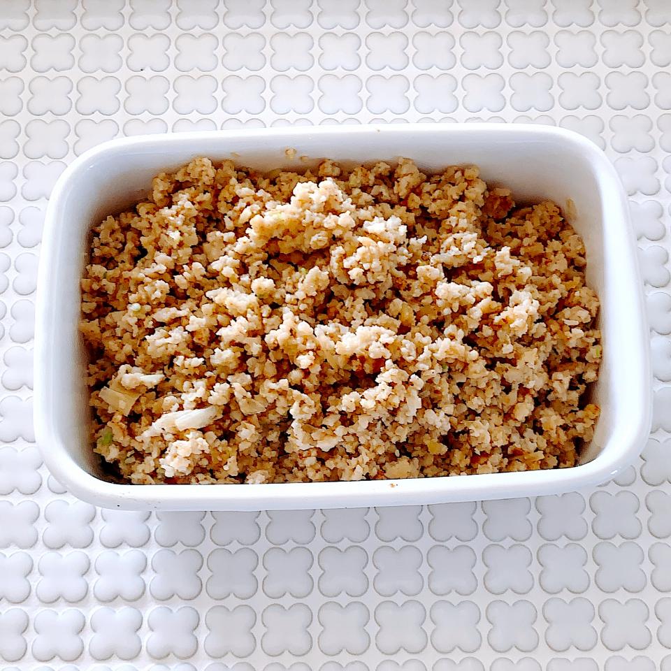 鶏ひき肉の塩そぼろ