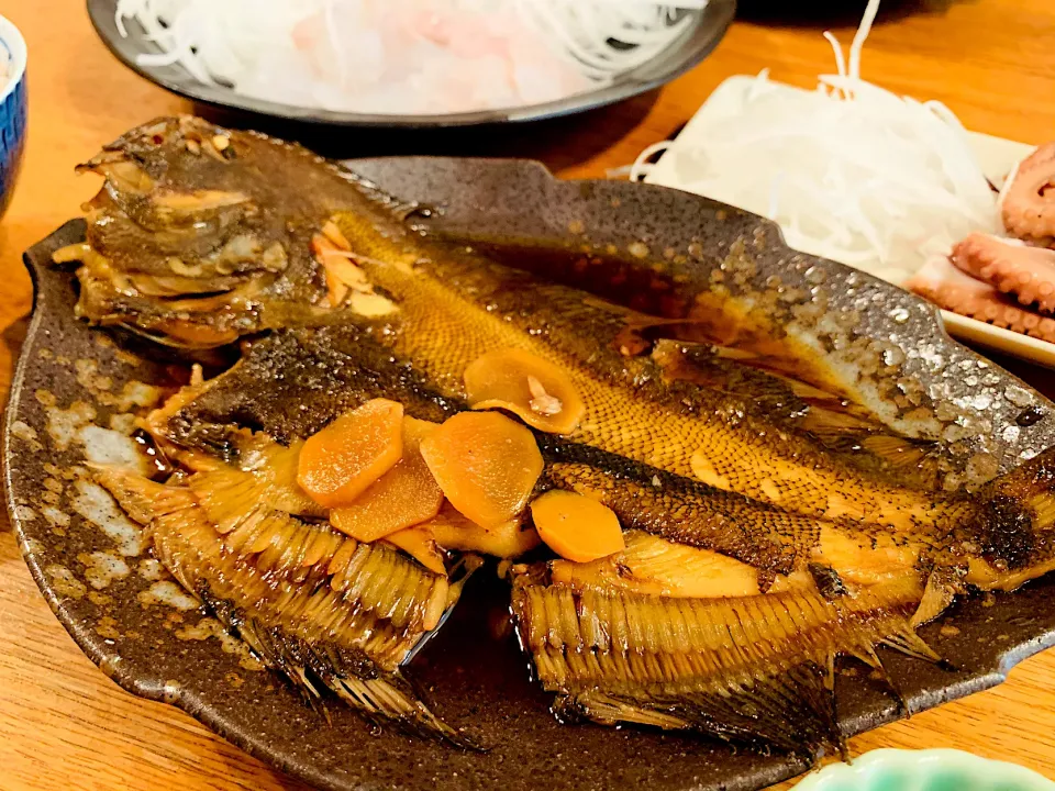 鰈の煮付け|いちごさん