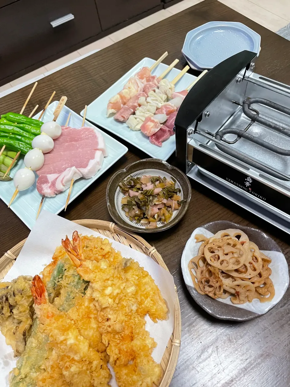 休日は焼き鳥と天ぷら|MAYUKOさん