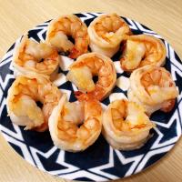 Pan-fried Giant Tiger Prawns with Garlic and Butter