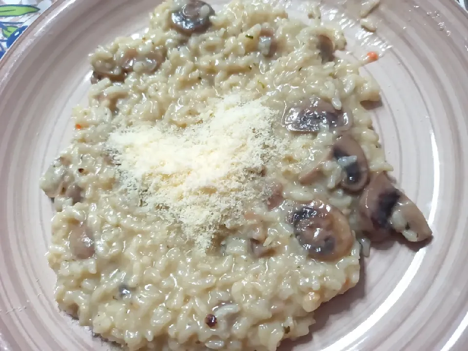 risotto ai funghi 🍄🍄|syssyさん