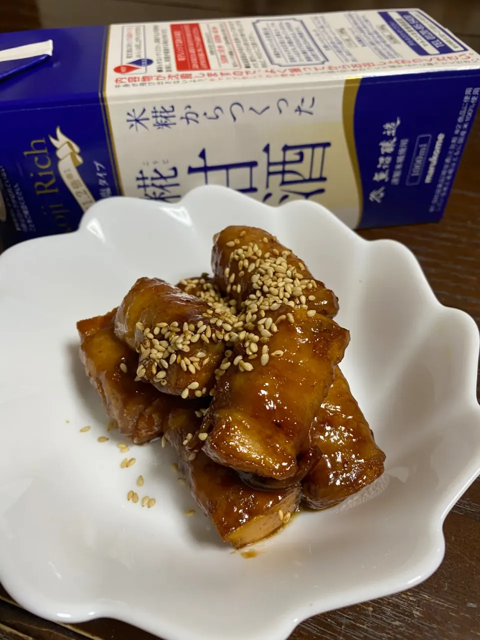 Snapdishの料理写真:肉巻き厚揚げ|TOMOさん