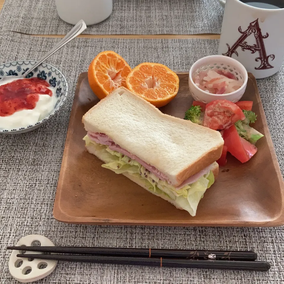 朝食|ツインうさぎさん