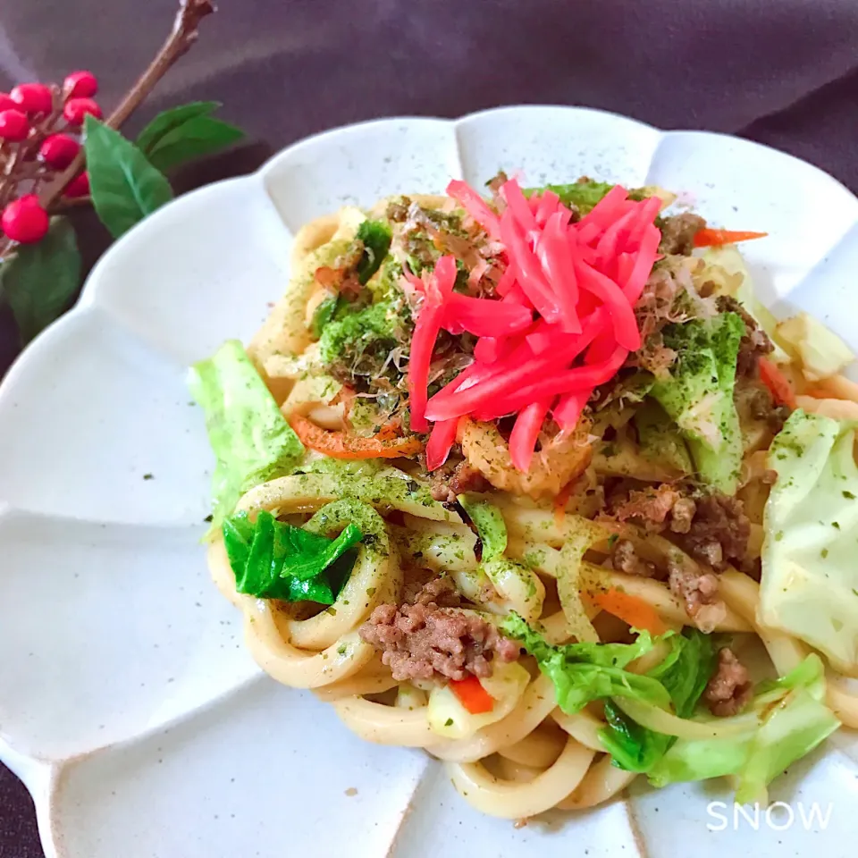 Snapdishの料理写真:焼うどん|オーロラさん