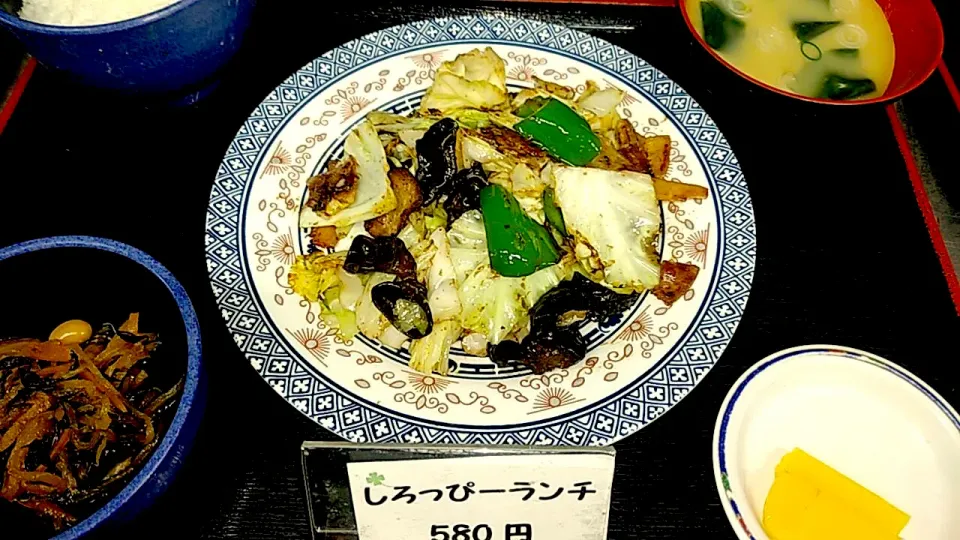 Snapdishの料理写真:回鍋肉定食|nyama1さん