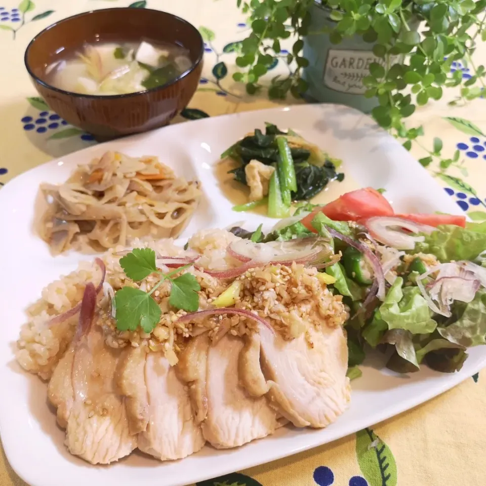 炊飯器にお任せの鶏飯💕|ゆかのさん