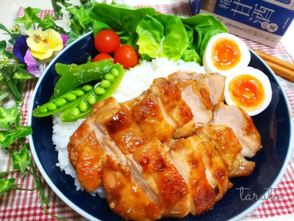 麹甘酒で照り焼きチキン😋🐔🍴|taruto⭐️さん