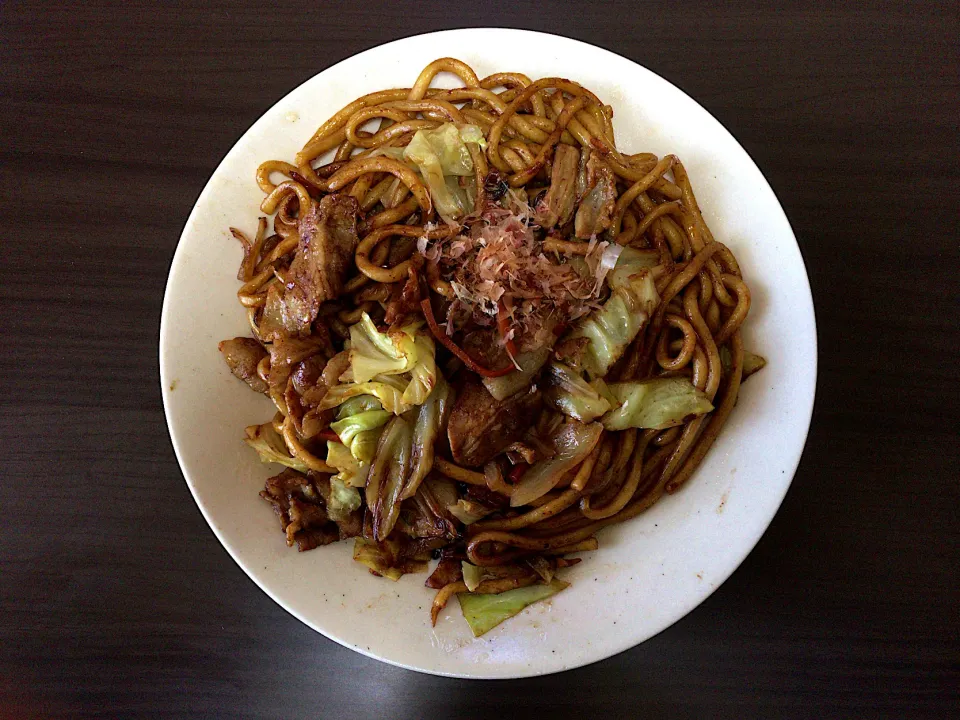 焼きうどん|ばーさんさん