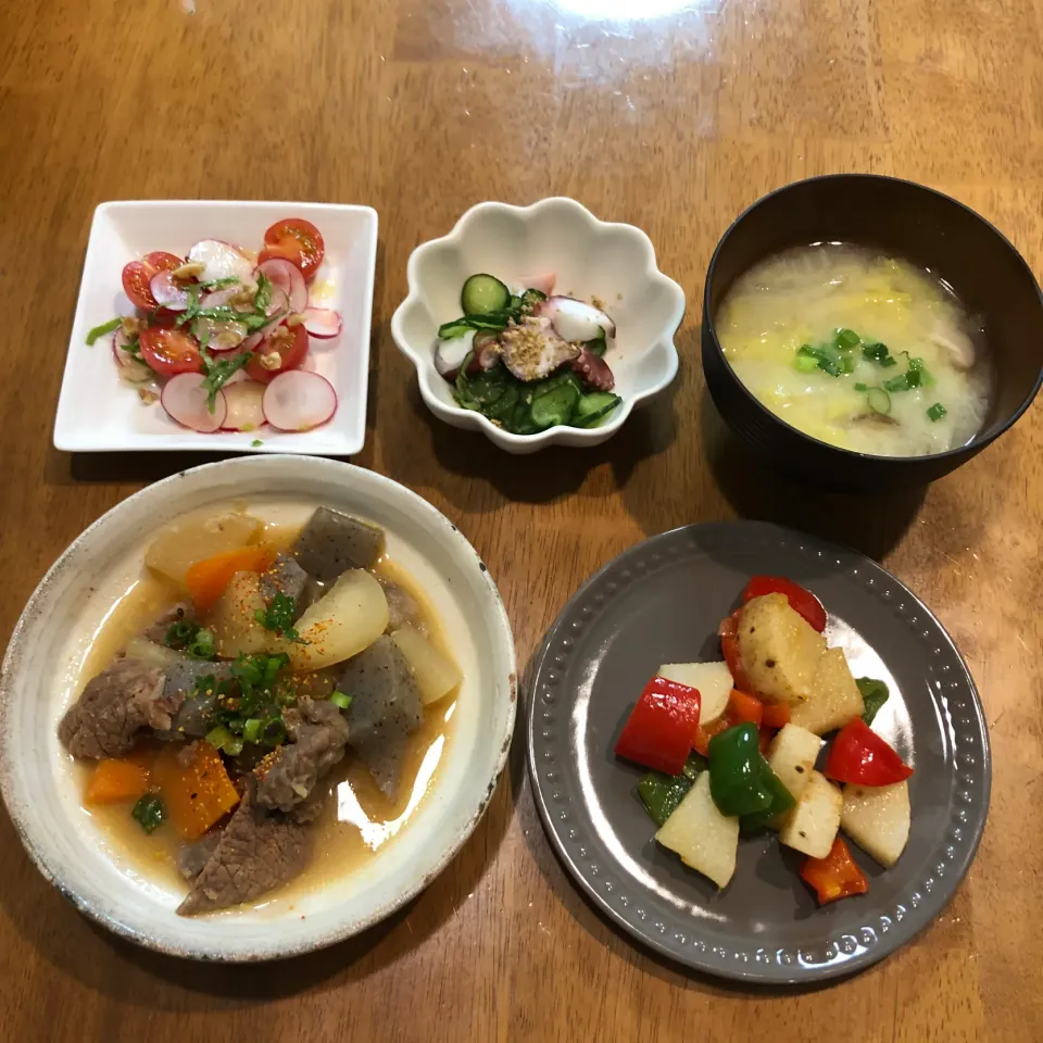 今日の晩ご飯|トントンさん