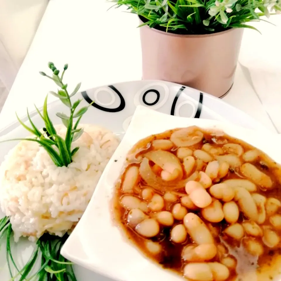 Rice and red beans dish|Christelle S. Karamさん