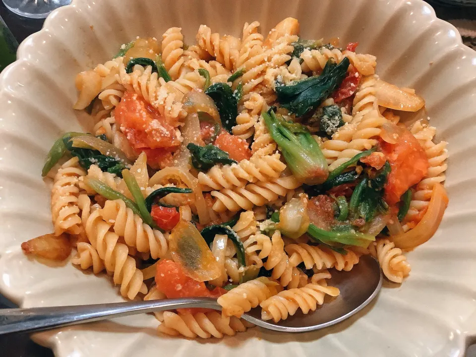 マカロニのトマト煮🍅😋|アライさんさん