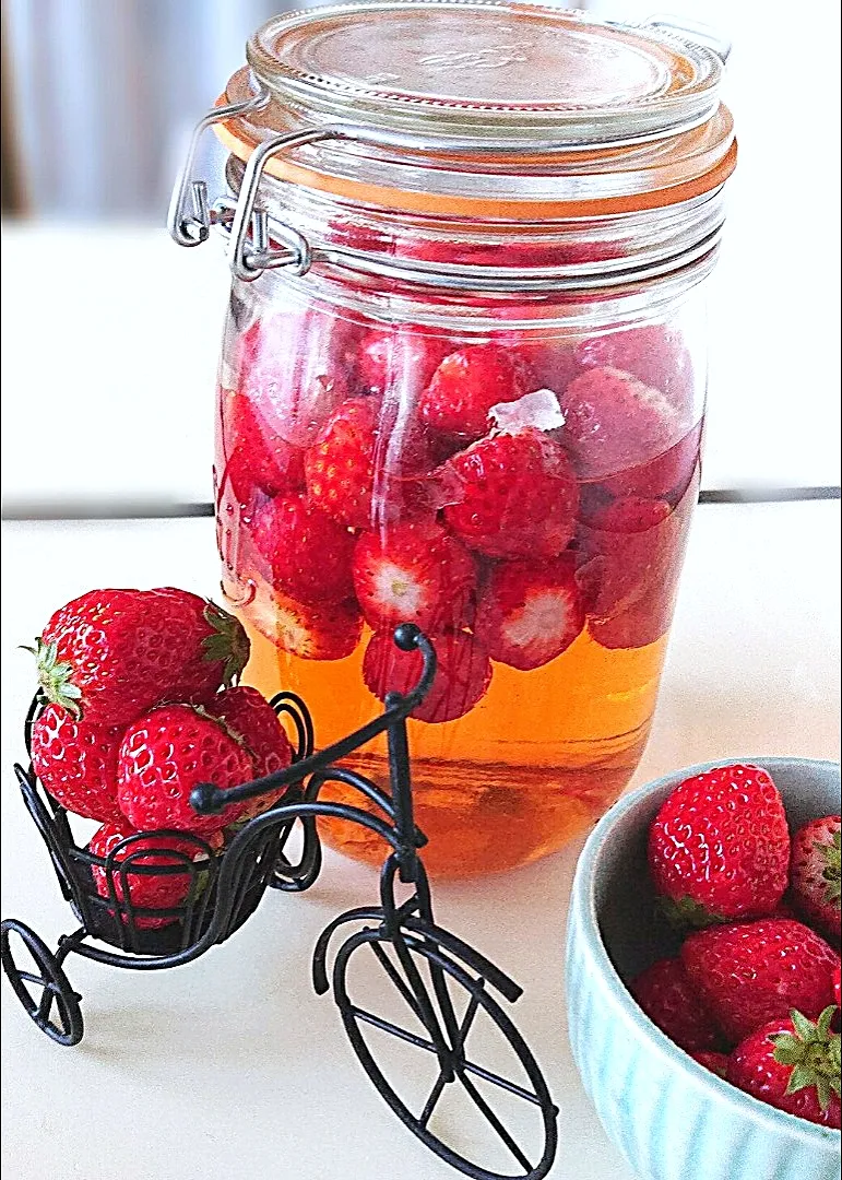 シュトママさんの料理 🍓いちご酢の作り方🍓|ポトスさん