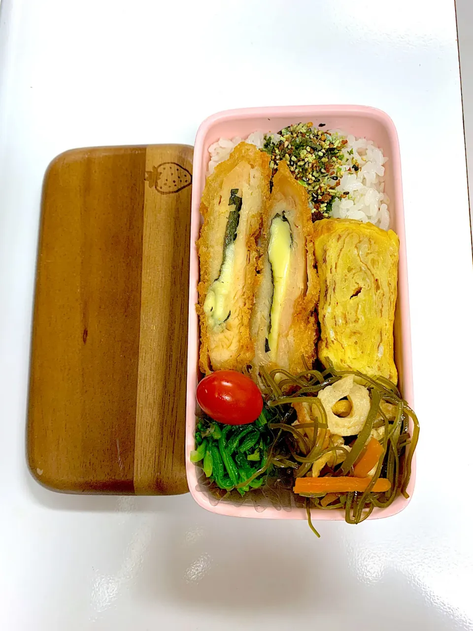 Snapdishの料理写真:2021,2/25 高２娘のお弁当🍱|naoちんさん