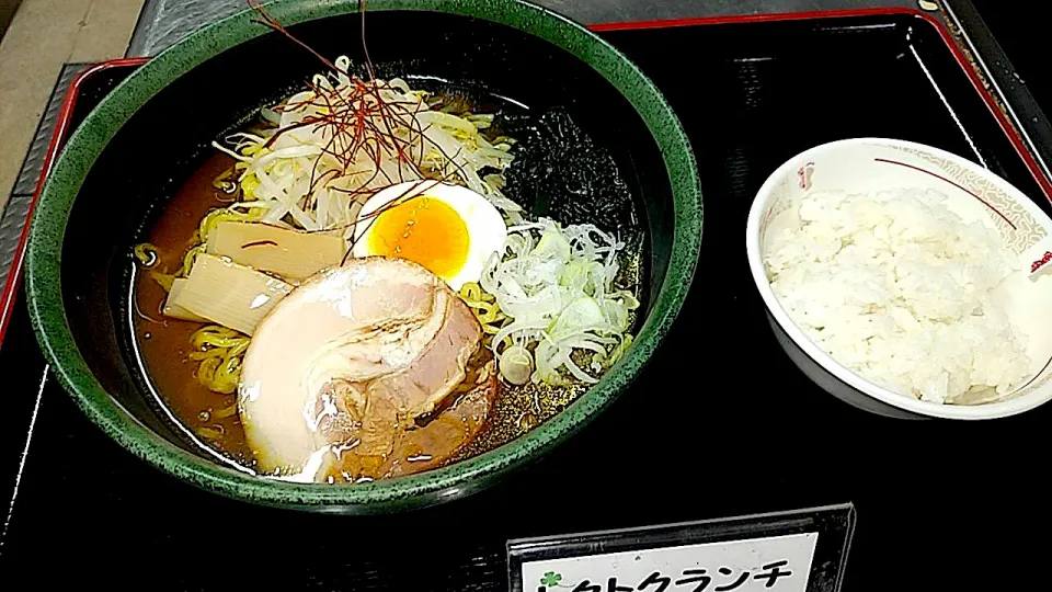 旭川風醤油ラーメンライスセット|nyama1さん