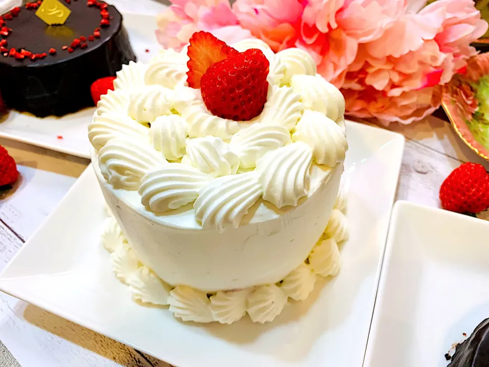 いちご🍓のショートケーキ🎂|makoさん