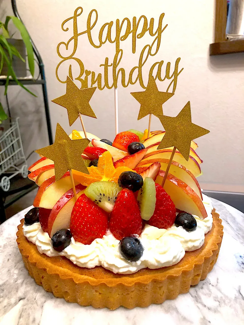 Fruits Tart Birthday Cake|Ronaさん