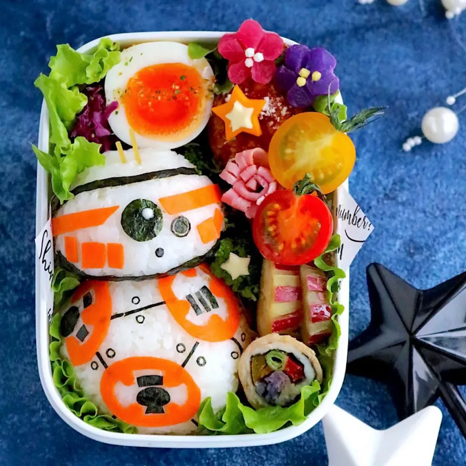 スターウォーズ弁当☆BB-8|あーたんさん