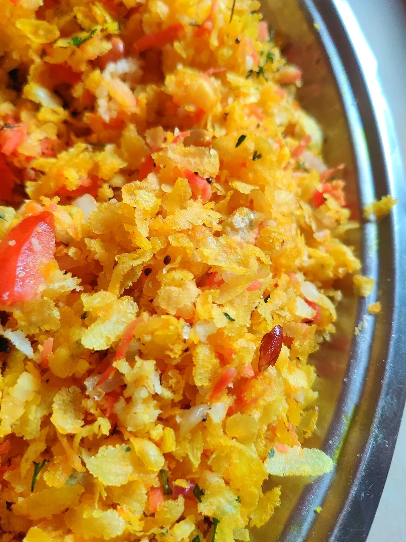 Snapdishの料理写真:Dadpe Poha|monicaさん