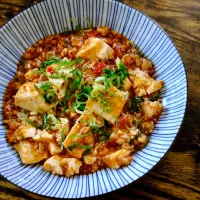 ワインとトマトのチキン麻婆豆腐|人モテ料理研究家ダイちゃんさん