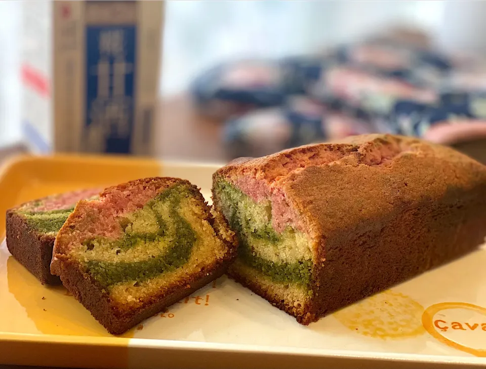 Snapdishの料理写真:甘さ控えめ☆糀甘酒パウンドケーキ|まめすけ。さん