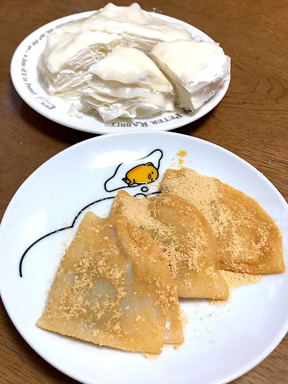 Snapdishの料理写真:餃子皮でスイーツ|まいみさん