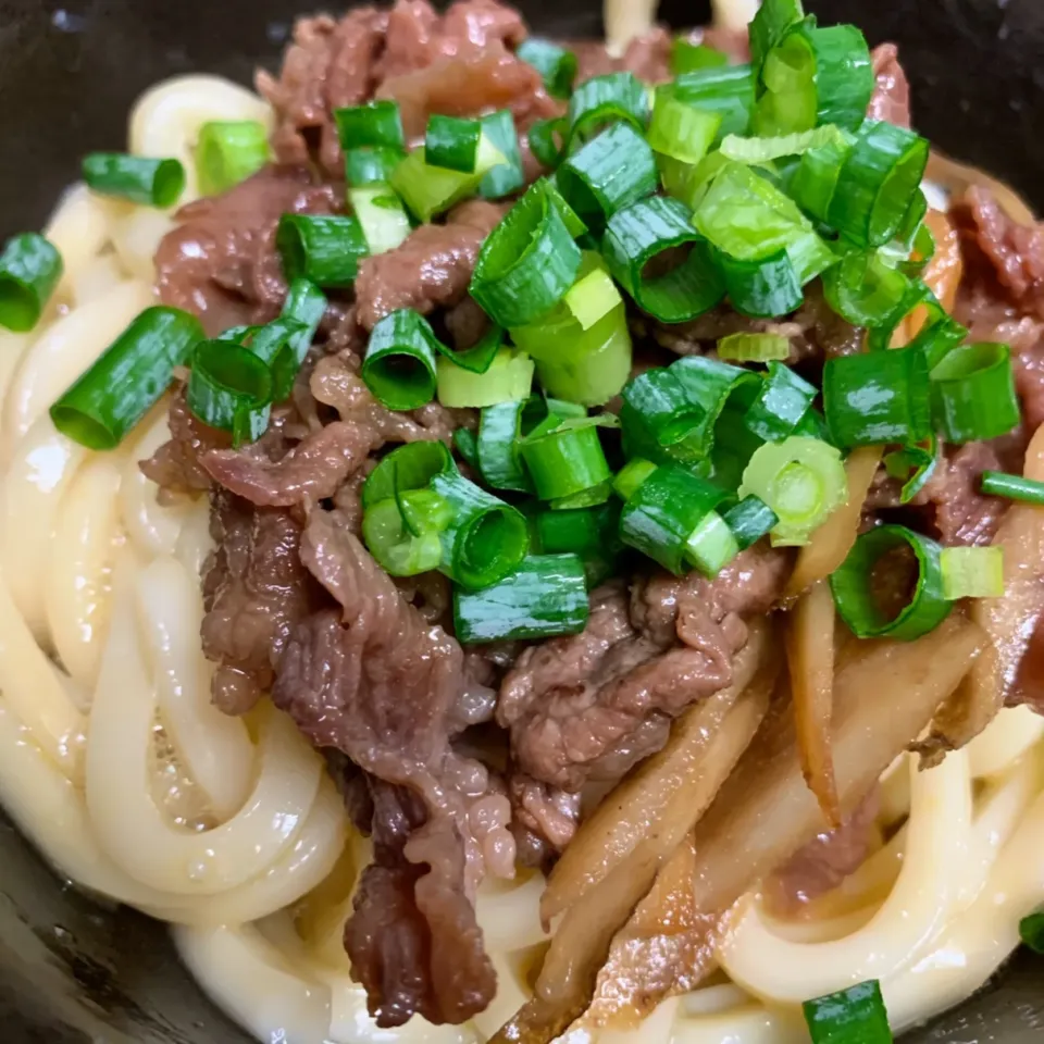 ぶっかけ肉うどん🍖|HALさん