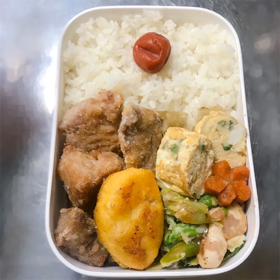 マグロの竜田揚げ弁当|おいもさん