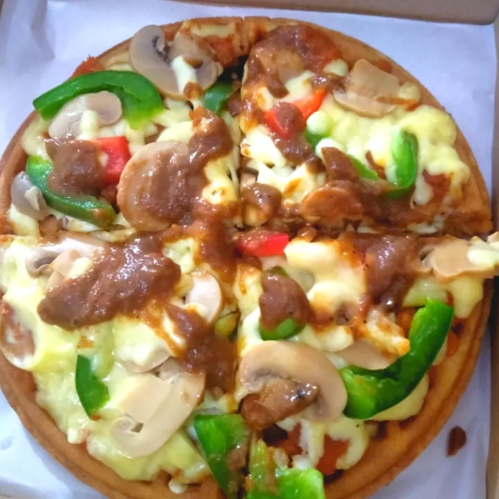 Waffle pizza|Harlina  (Malaysia)さん