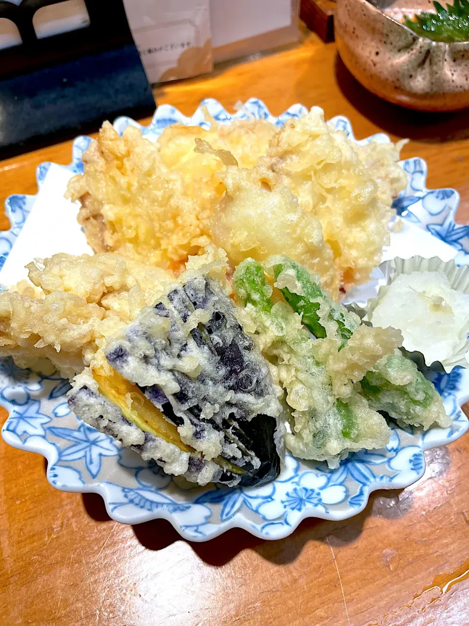 Snapdishの料理写真:活たこ天ぷら|流線形さん