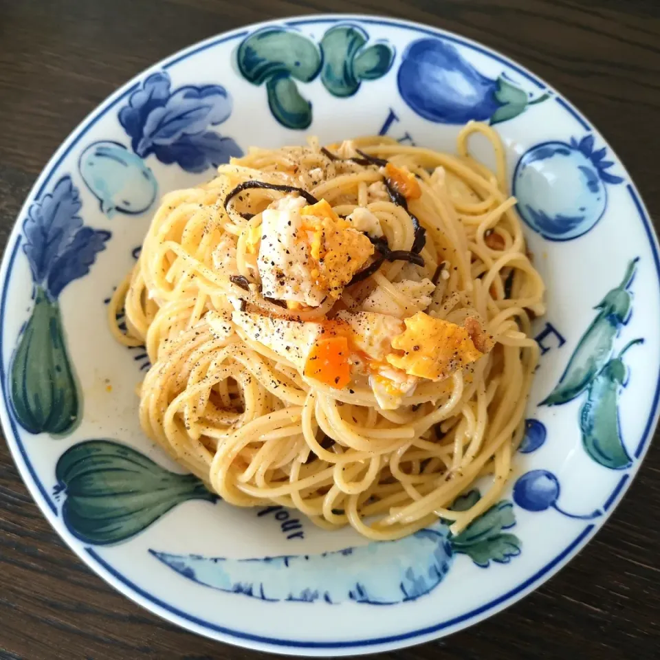 塩こんぶを使ったパスタ♪|takaponさん