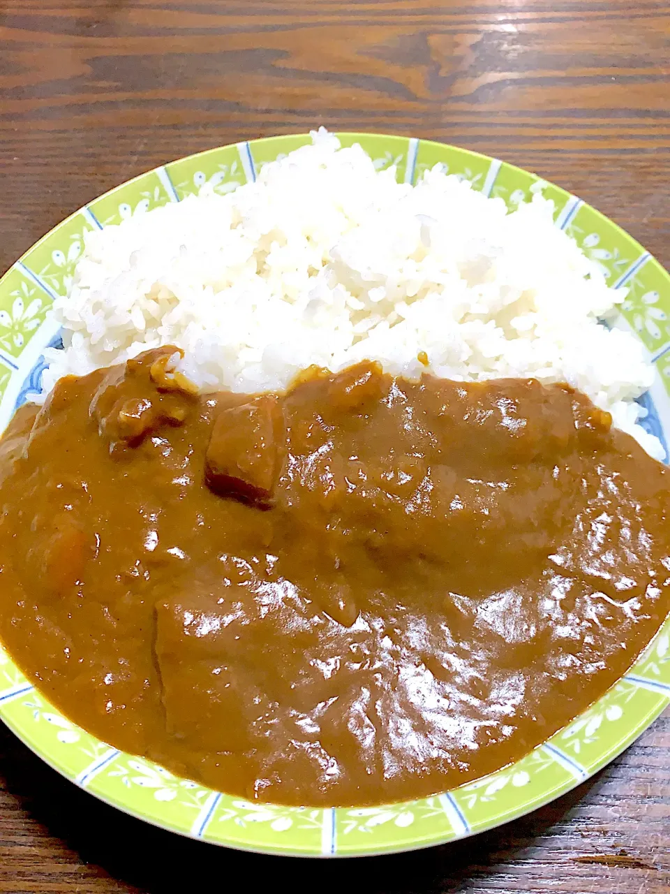 今夜もシーフードカレー🍛フライドオニオンで作った^_^|きよっさんさん